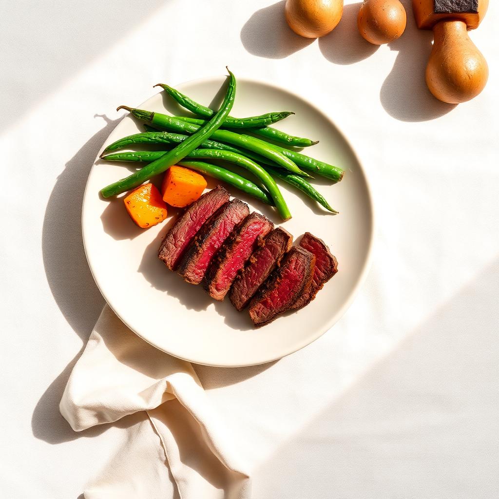 Steak & Sweet Potatoes — organic meal prepared by Milly Market in Dallas