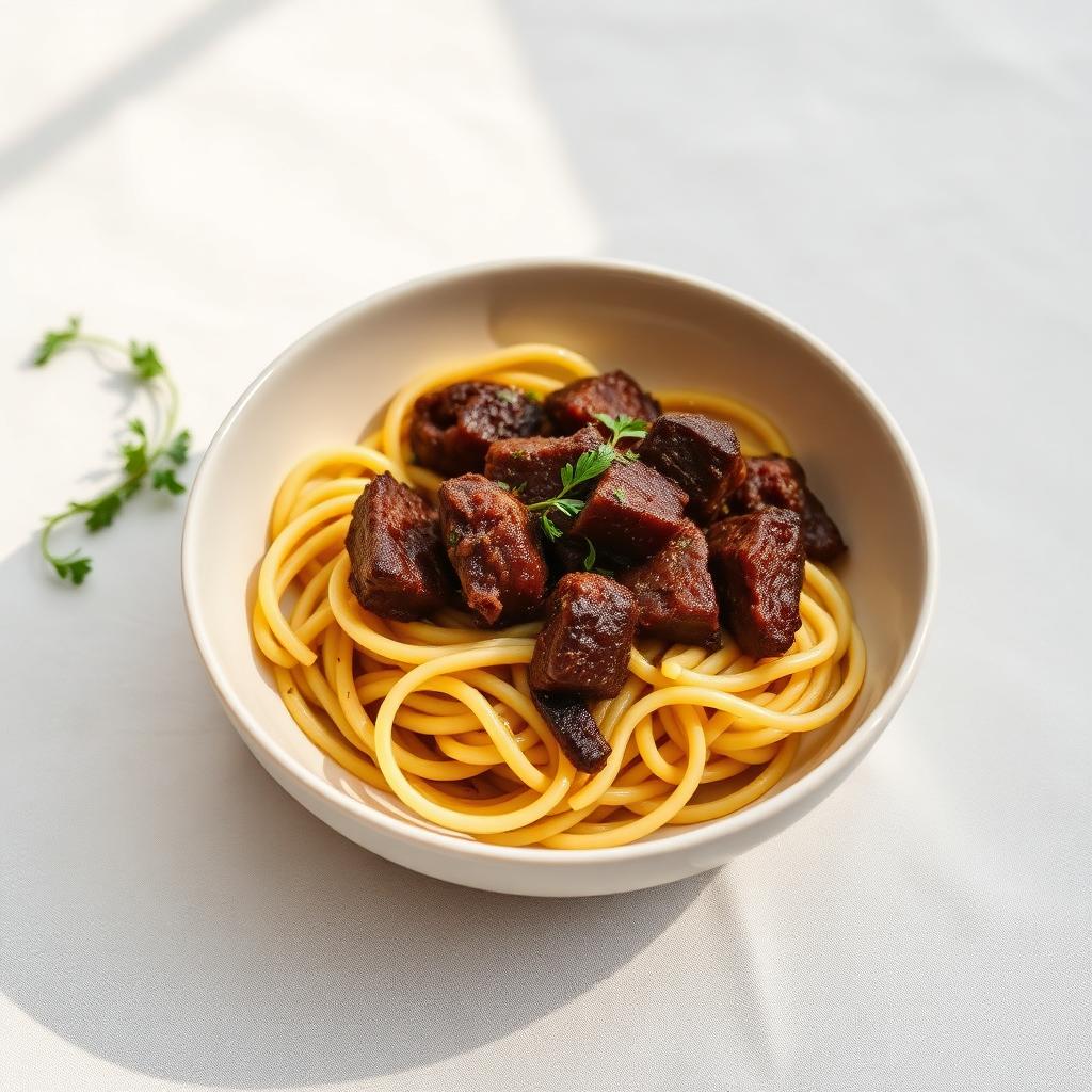 Short Rib Pasta — organic meal prepared by Milly Market in Dallas